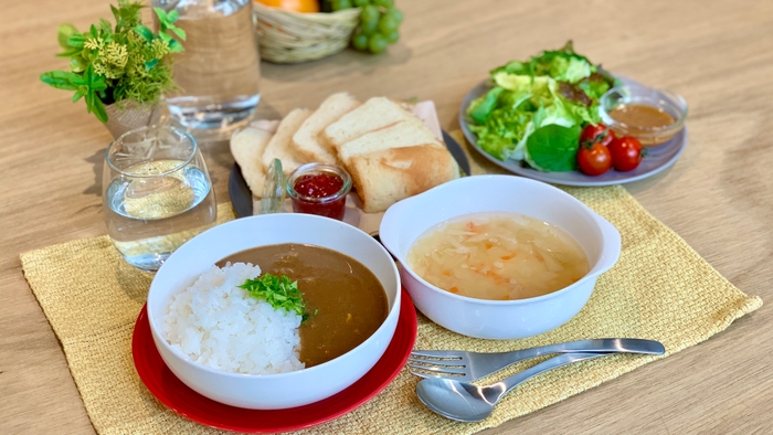 サッと食べられるので家事の時短にも大活躍! ※「ごちそうセット」を使用