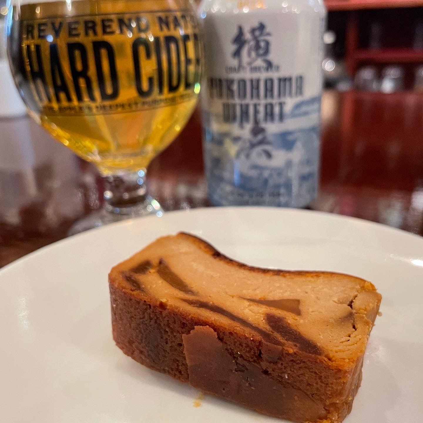 アップルカルヴァドスチーズケーキ