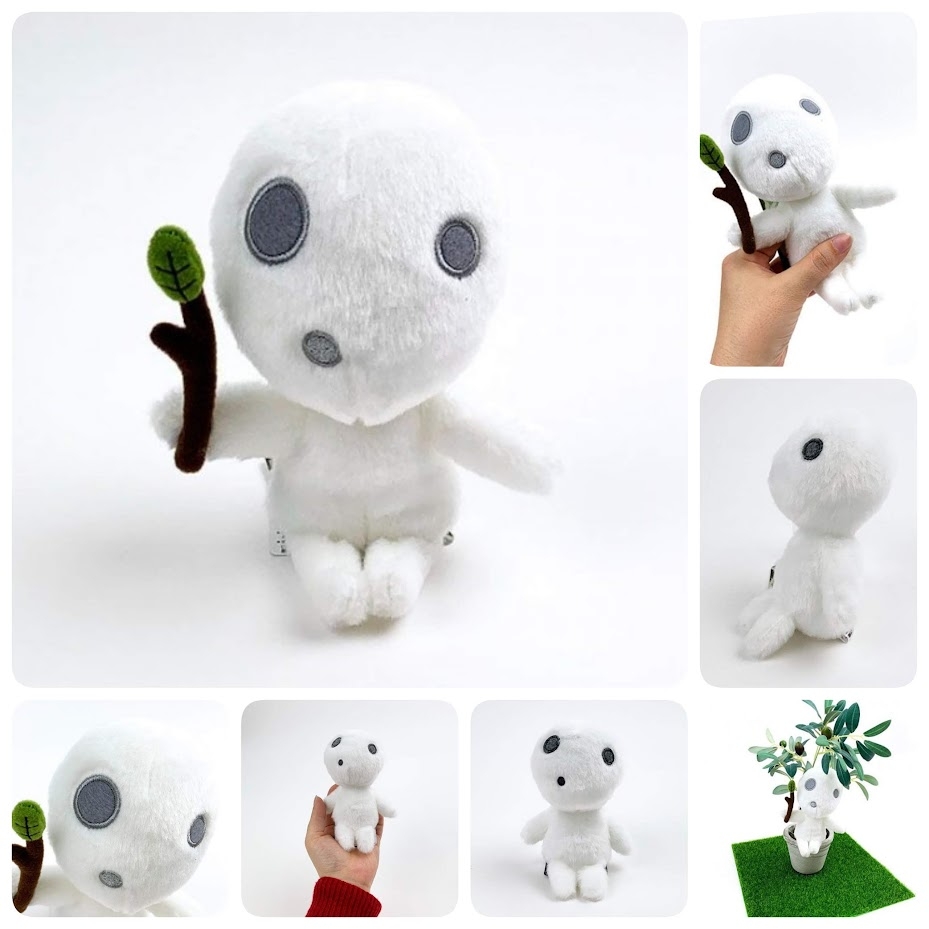 ここにもコダマがいるのか！もののけ姫の豊かな森の象徴が降臨！ふわふわなコダマと一緒にあの森を感じよう♪