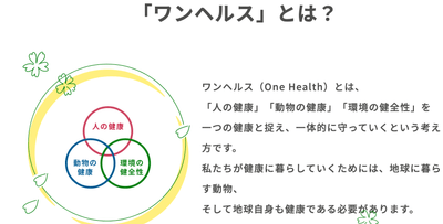 ワンヘルスとは？