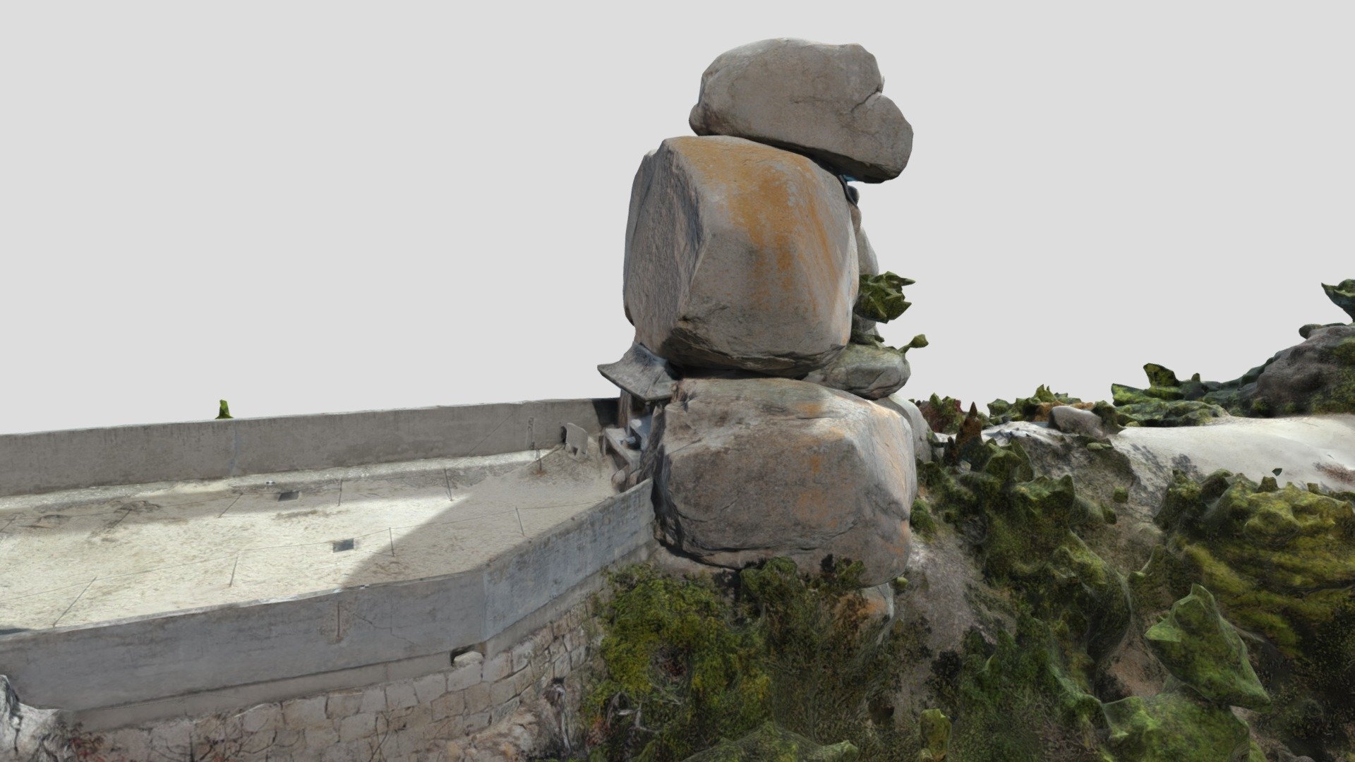 小豆島石丁場跡小瀬石丁場重岩 をSketchfabで公開しました