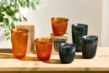 【コーヒー好きにおすすめ】エコ素材「トライタン50」でできたコーヒーカップ「ハスキーリニュー（HuskeeRenew）」が登場。