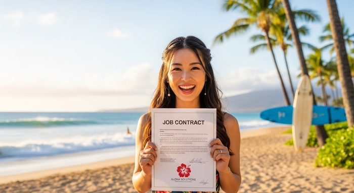 就労ビザでお仕事GET!