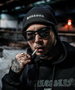 【Black Letter】 Knit Cap