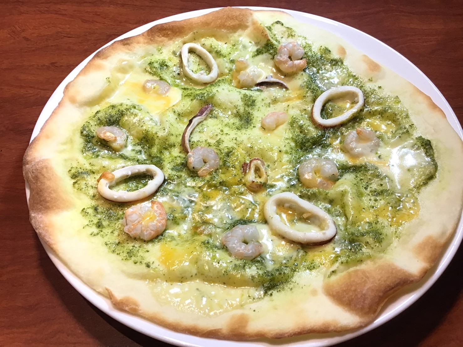 シーフード&バジル