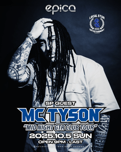 10月5日(日) MC TYSON