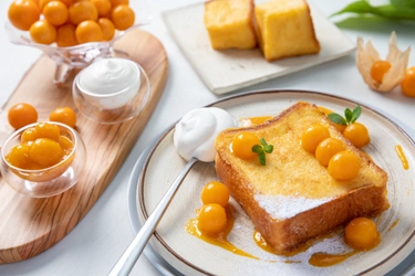 【星野リゾート　トマム】地元の生産者を応援する「ほおずきジャムのフレンチトースト」提供開始│提供開始日：2021年2月26日