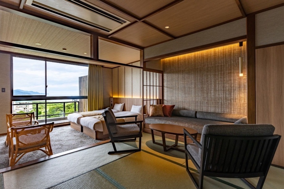 【スタンダード】海側和洋室 8畳和室+洋間