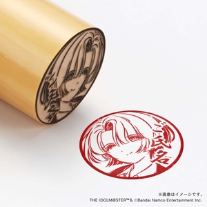 【学園アイドルマスター】 有村麻央・制服ver. ・丸印18mm