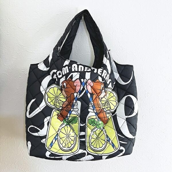 トムとジェリーの中綿トートバッグ