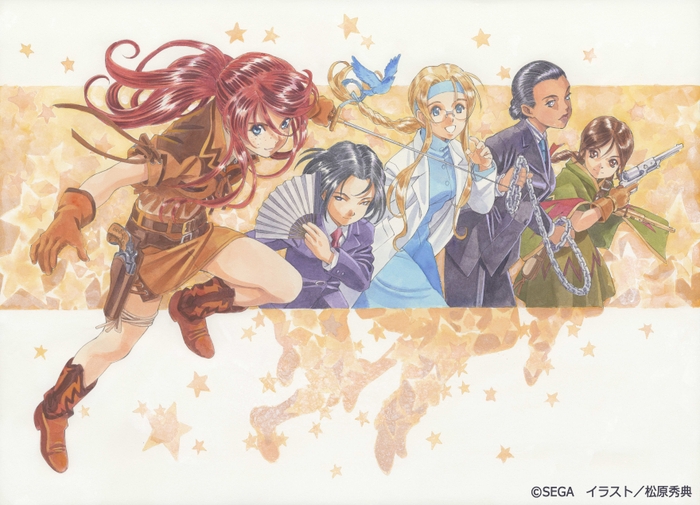 「守るべきもの~夢~巴里花組」(C)SEGA イラスト/松原秀典