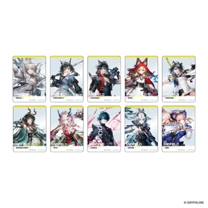 ▲前半：7/17(金)～8/7(金) オリジナルクリアカードvol.1(全10種)