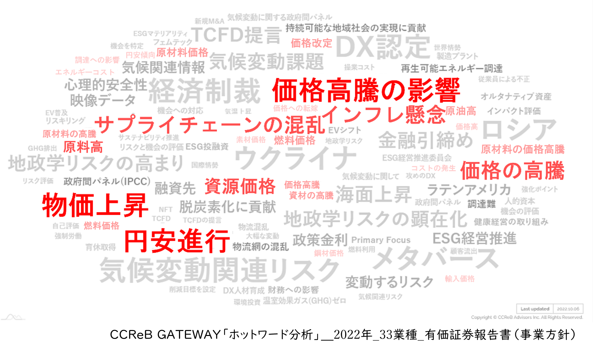 図1)2022年の事業環境