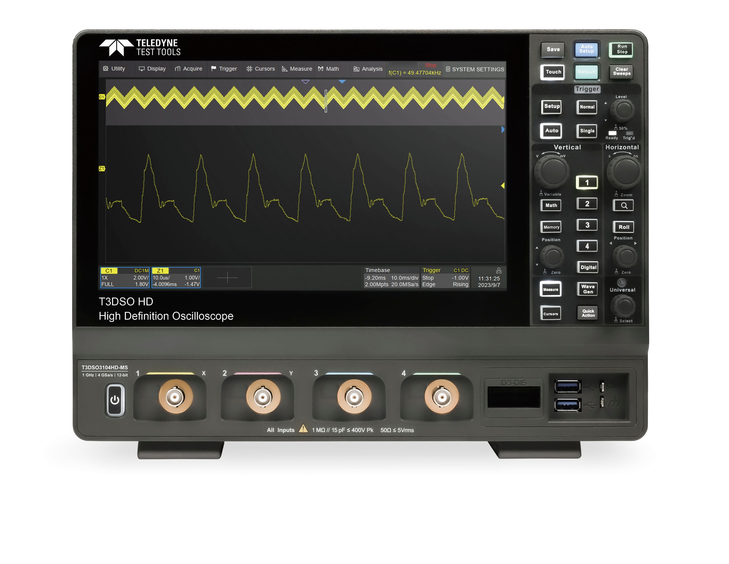 高機能・デバッグに最適:T3DSO3000HDシリーズ