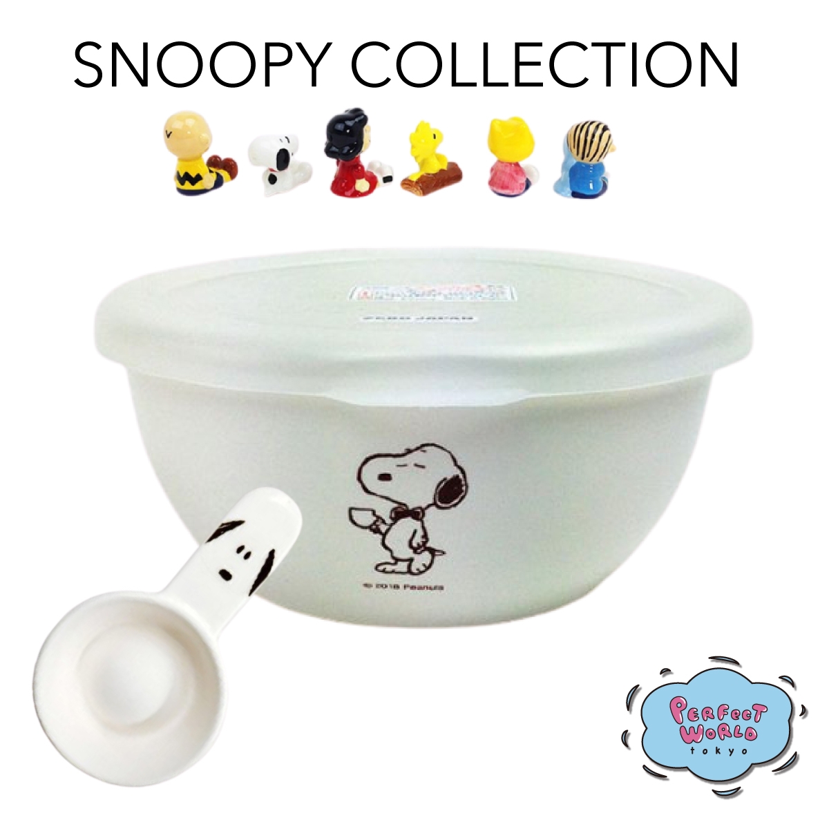 スヌーピーと一緒に楽しく料理をしよ♪シンプルすぎる蓋つきボールにかわいすぎる素焼きスプーン、and more!