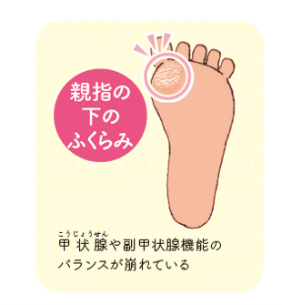 足の角質の場所をチェックしましょう!