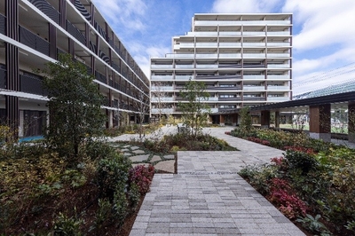 緑豊かな「プライベートガーデン」