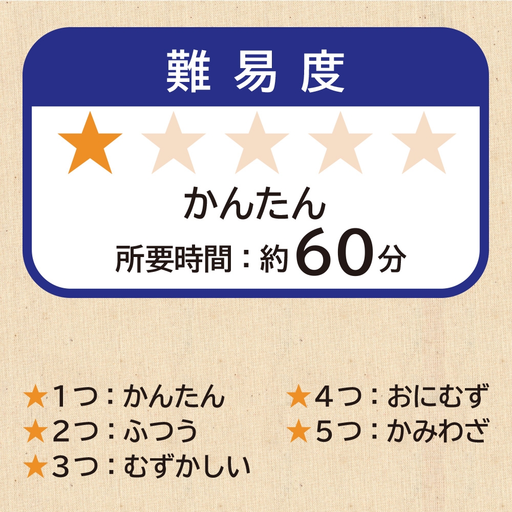 難易度:かんたん