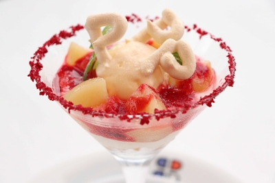 ピチピチ！ピーチのコンポート。ピーチメルバ」～甘酸っぱい恋するデザート～