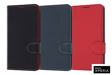 耐衝撃 手帳型ケース シンプル マグネット