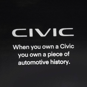 2401HD41-07 シビック Honda CIVIC HISTORY Tシャツ