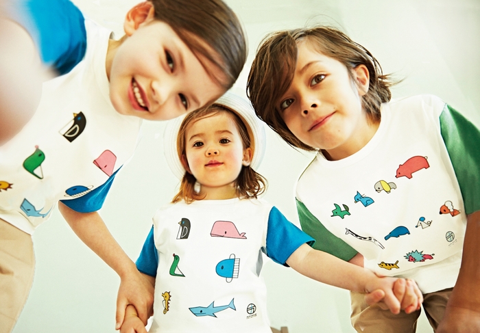 Tシャツ 7,700円(税込) サイズ展開:80㎝,90㎝,110㎝,120㎝,130㎝