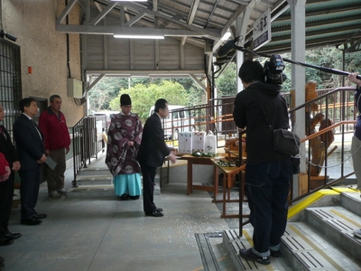  安全祈願後作業開始