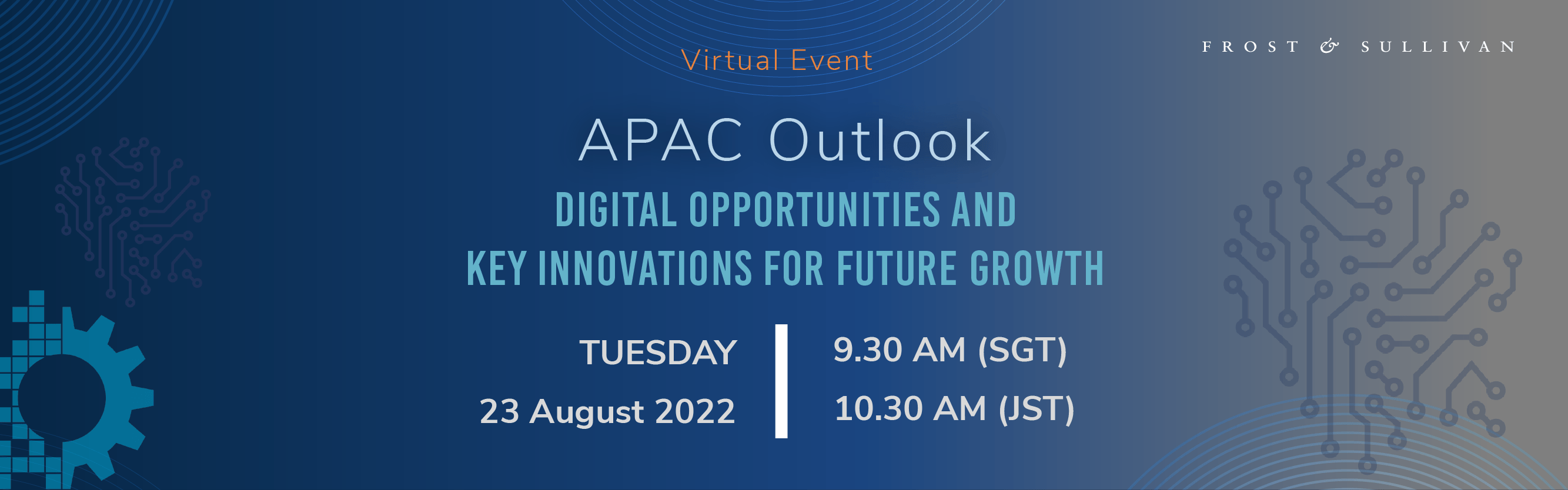 フロスト&サリバンがアジア太平洋地域のデジタル社会の 成長市場予測を発信