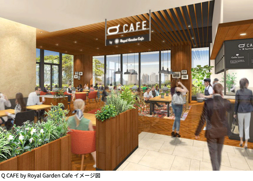 Okageシリーズ」が東京ミッドタウン日比谷の 「Q CAFE by Royal Garden
