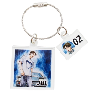 頭文字D 365日(全366種)アクキー　例：7月2日