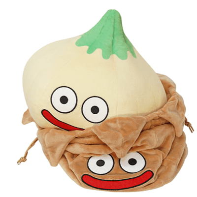 ▲ドラゴンクエスト たまねぎスライムぬいぐるみ L <かわ巾着付き> 4,620円