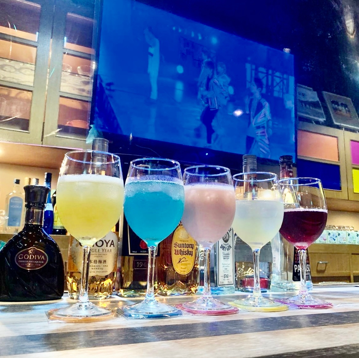 メンバーカラーカクテル