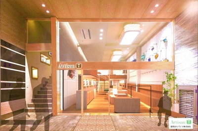 お客様と素敵な鞄の出会いが実現できる空間を目指します。（設計：ミギリデザインオフィス）