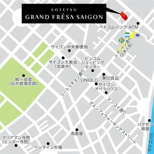 ホテル周辺地図