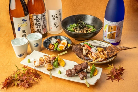 秋の夜長に鹿児島の選りすぐりの芋焼酎と 「黒牛」「黒豚」「黒さつま鶏」を味わう！ 東京「うまや」にて鹿児島の三大“黒”フェアを10月1日より開催