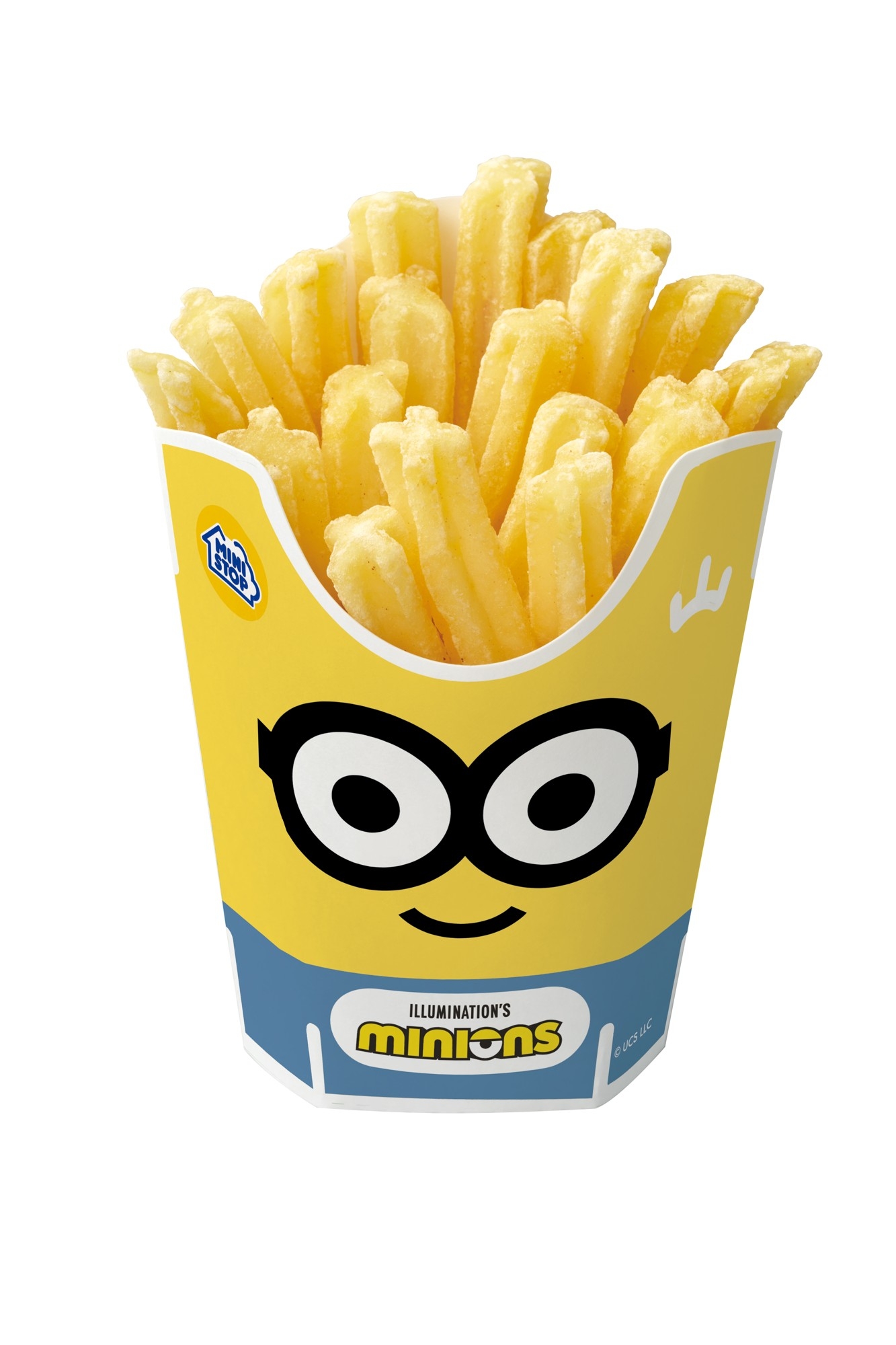 X(エックス)フライドポテト ミニオンズコラボパッケージ イメージ画像