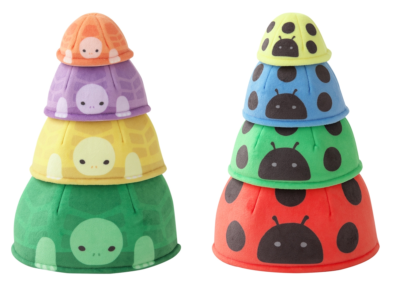 積んで・重ねて・遊び方は無限大！赤ちゃんの発達をサポートする 布製