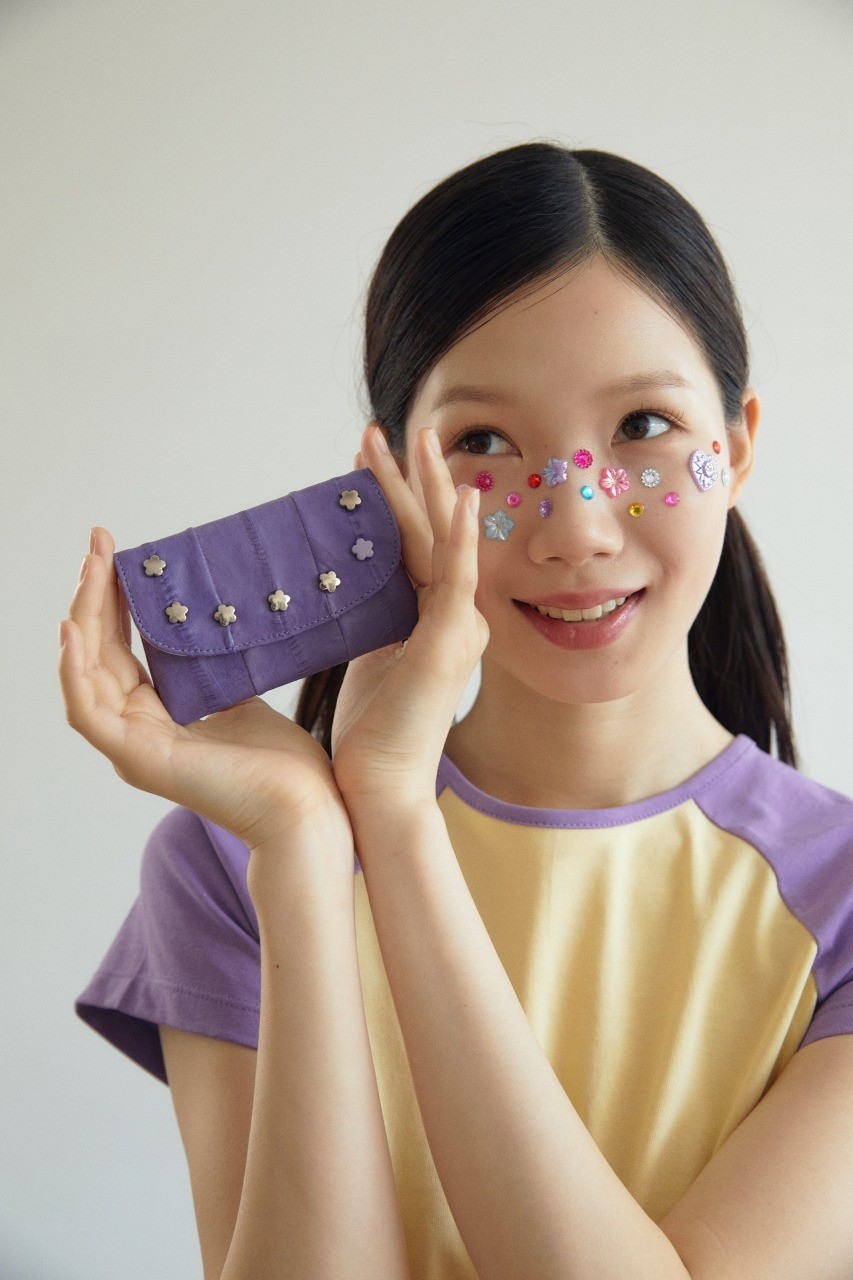 2025SA02/シンプルカードホルダーピース(パープル)