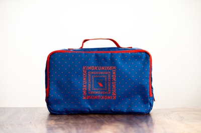 「KINOKUNIYAセパレート便利ポーチ」〈ドット〉