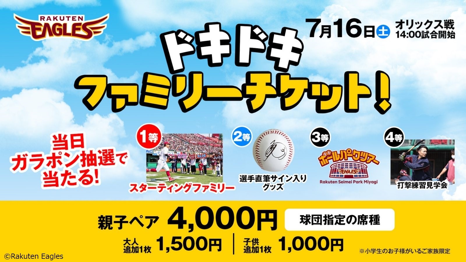 ドキドキファミリーチケット!