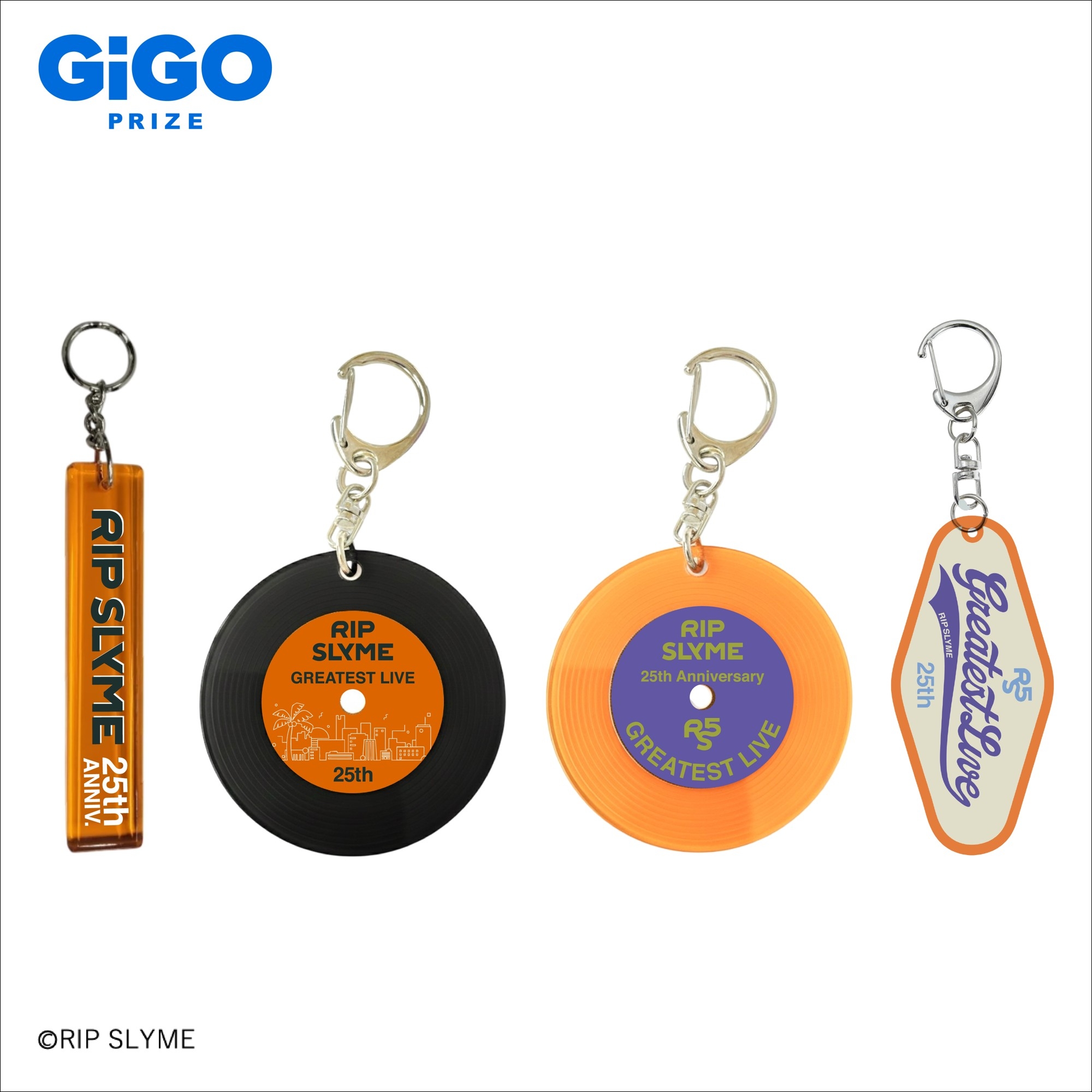 RIP SLYME GiGO限定　サコッシュ　オレンジ　ブラック　２点セット RIP SLYME GREATEST LIVE ベースボールスクリプトサコッシュ ～GiGO