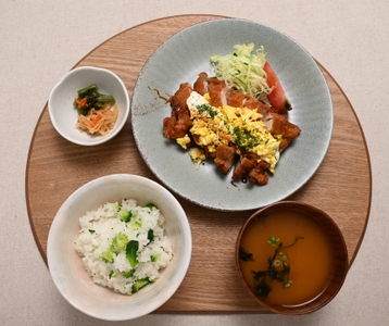  「かさましベジ」を使用したランチ（イメージ）