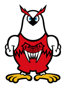 マスコットキャラクターのグラッキー