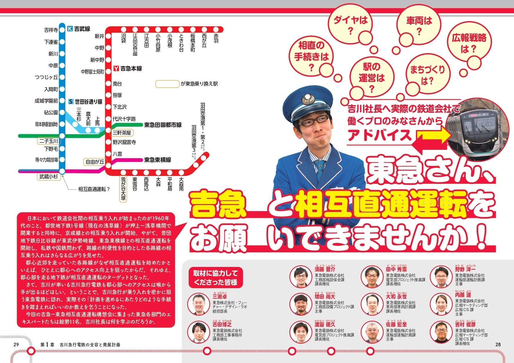 東急さん、相互直通運転をお願いできませんか?