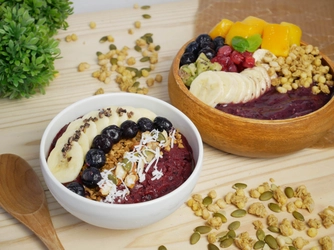 人気の“アサイーボウル”を、 即日でデザートメニューに導入出来る 「フルーツたっぷりアサイーボウルベース」を新発売！！