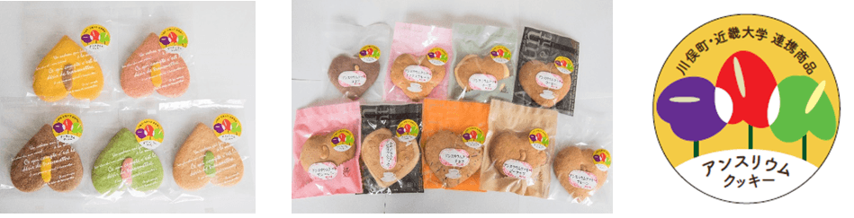 “オール近大”川俣町復興支援プロジェクト「アンスリウムクッキー」を新発売