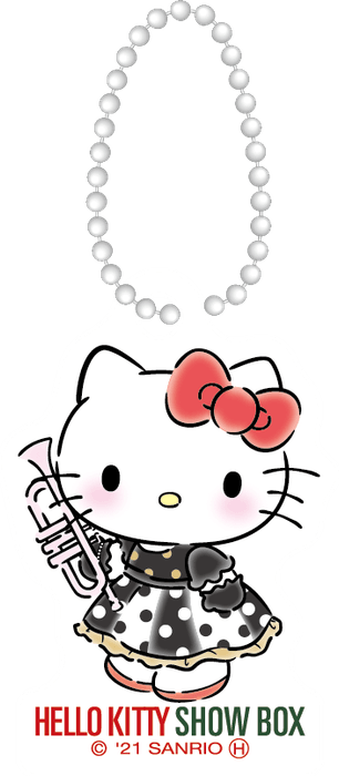 ▲オリジナルデザインのアクリルキーホルダー