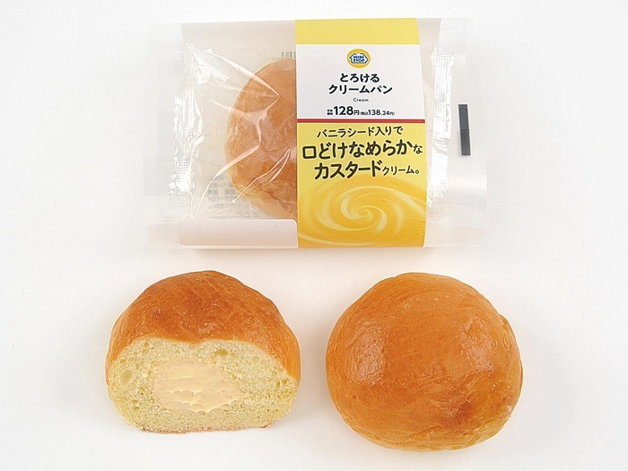 とろけるクリームパン商品画像(画像はイメージです。)