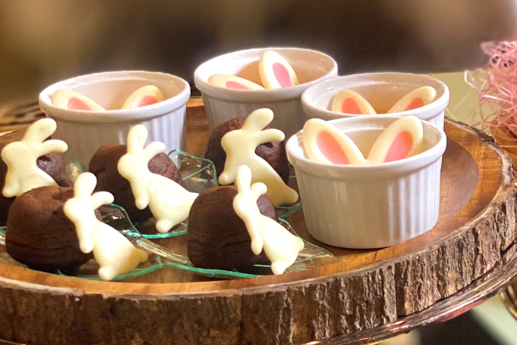 イースターアレンジのデザート