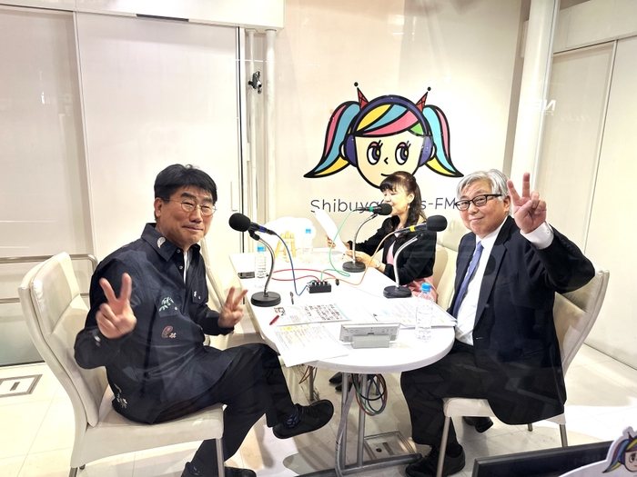 音楽マンションプレゼンツLife with Music 放送スタジオにて